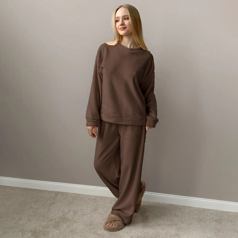 Vintage Strawberry Print Cotton Pajamas