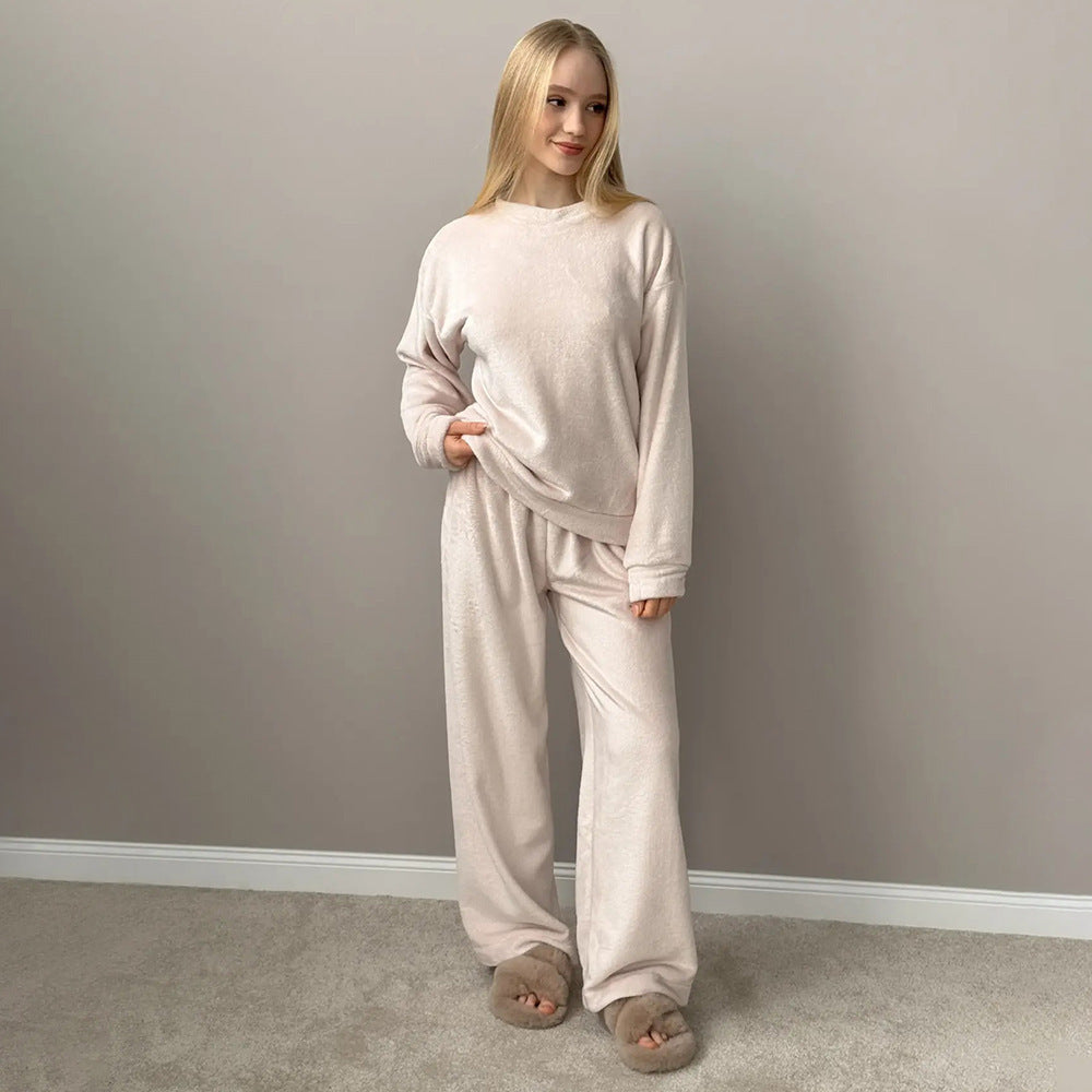 Vintage Strawberry Print Cotton Pajamas